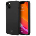 Hülle Mercedes MEHMP14MSILBK iPhone 14 Plus 6,7" schwarz/schwarz hartcase Silikon MagSafe
