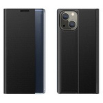 Sleep Case Booktype Case Smart Schutzhülle Aufklappbare Hülle für iPhone 13 mini schwarz