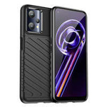 Thunder Case flexible gepanzerte hülle Abdeckung Realme 9 Pro schwarz
