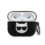 KARL LAGERFELD Apple AirPods Pro Silikonhülle Choupette Schwarz