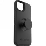 Otterbox Symmetry POP - Schutzhülle mit PopSockets für iPhone 14 Plus (schwarz)