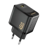 Dudao A28 45W GaN USB-C Wandladegerät - Schwarz