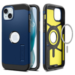 Hülle Spigen Tough Armor Mag MagSafe iPhone 15 Marineblau