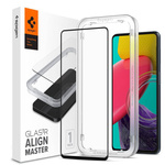 Spigen ALM GLAS FC GALAXY M53 5G Tempered Glass SCHWARZ