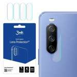 3MK Hybridglas Sony Xperia 10 III 5G Objektiv Schützen Sie den Schutz für das Kameraobjektiv 4pcs Glas