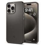 Hülle Spigen Thin Fit iPhone 15 Pro Max Gunmetal Case