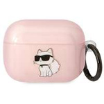 Karl Lagerfeld KLAPHNCHTCP Airpods Pro Hülle rosa/rosa Iconic Choupette