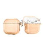 Glitzerhülle für AirPods 4 – Gold