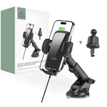 Tech-Protect Cm15w-v1 Dashboard &amp; Vent Car Mount Wireless Charger 15w Schwarz