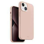 UNIQ hülle Lino Hue iPhone 14 Plus 6.7" MagKlick Aufladen rosa/rosa