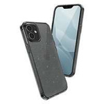 Uniq Hülle LifePro Tinsel iPhone 12 mini 5,4 &quot;schwarz / Dampfrauch