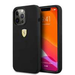 Hülle Ferrari FESSIHMP13XBK iPhone 13 Pro Max 6.7" schwarz/schwarz hartcase Silikon MagSafe