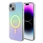 Hülle Guess GUHMP15MHITSQ iPhone 15 Plus 6,7" türkis/türkis hartcase IML Schillernd MagSafe Case
