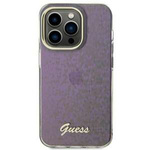 Hülle Guess GUHCP15SHDECMP iPhone 15 6,1" rosa/rosa hartcase IML Facettenspiegel Disco Iridescent Case