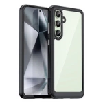 Outer Space Case Silikonhülle mit Gelrahmen für Samsung Galaxy S24 FE – Schwarz