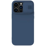 Etui Nillkin CamShield Magnetic Silicone Case etui iPhone 14 Pro Max magnetyczny MagSafe pokrowiec z osłoną na aparat niebieski