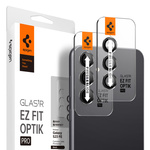 Spigen Kamera-Abdeckung Optik.tr "ez Fit" Kamera-Schutz 2er-Pack Galaxy S23 Fe Schwarz