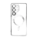 Galvanisierte Hülle mit MagSafe für iPhone 16e - Silber