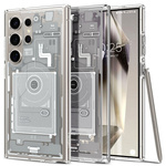 Hülle Spigen Ultra Hybrid Galaxy S24 Ultra Zero One Weiß Case