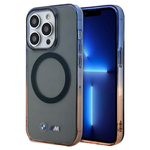 Hülle BMW BMHMP15XHTGE iPhone 15 Pro Max 6,7" grau/grau hartcase Gradient Bumper MagSafe Case