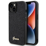 Etui Guess GUHCP14SPMSDGSK iPhone 14 / 15 / 13 6.1" czarny/black hardcase Disco Metal Script Case