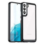 Outer Space Case für Samsung Galaxy S23+ Hülle mit flexiblem Rahmen schwarz