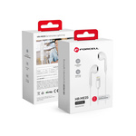 Słuchawki przewodowe douszne Lightning Forcell F-Audio HR-ME25 białe