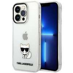 Hülle KARL LAGERFELD Apple iPhone 14 Pro Max Choupette Body Klar Hartcase