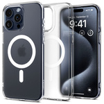 Hülle Spigen Ultra Hybrid Mag MagSafe iPhone 15 Profi-Frost Clear Case