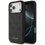Etui Guess 4G Classic do iPhone 17 Pro   Max czarny