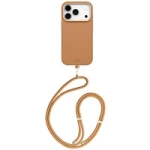Etui UNIQ Coehl Mirelle do iPhone 17 Pro Magnetic Charging brązowy