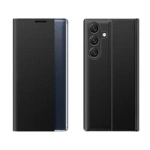 Neues Sleep Case Flip Cover mit Standfunktion für Samsung Galaxy A26 - Schwarz