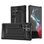 Hybrid Armor Case für Xiaomi Redmi Note 14 Pro 4G / 5G / Poco X7 - Schwarz