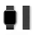 Milanaise-Loop-Armband 42/44/45/46/49 – schwarz