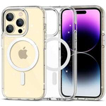 Hülle Tech-protect Flexair Hybrid MagSafe iPhone 15 Pro Max Glitter Clear Case