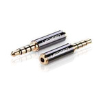 UGREEN Adapter / Adapter von 2,5 mm Mikroklinke auf 3,5 mm Miniklinke (schwarz)
