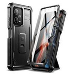 Hülle Tech-protect Kevlar Pro Xiaomi Redmi Note 12 Pro 5G / Poco X5 Pro 5G Schwarz Case