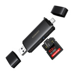 USB-C/USB-A 2-in-1 Kartenleser Ugreen CM803, SD+TF 312MB/s