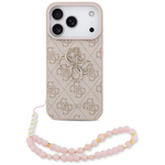 Etui Guess 4G Strap 4G Classic Logo do   iPhone 17 Pro różowy
