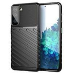 Thunder Case flexible gepanzerte hülle Hülle Samsung Galaxy S21 FE schwarz