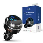 3mk HyperCar Chager FM Sender +ladergerät Auto - 2xUSB-A + 1 TF Kartenleser + Bluetooth