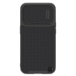 Etui Nillkin Textured S Case etui iPhone 14 Pro Max pokrowiec z osłoną na aparat czarny