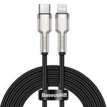 Baseus Cafule Metal Datenkabel USB Typ C - Lightning 20 W Power Delivery 2 m schwarz (CATLJK-B01)