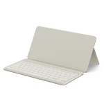 Satechi OntheGo Keyboard - bezprzewodowa klawiatura do trzech urządzeń z podstawką na smartfon/tablet (sand)