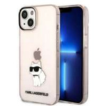 Hülle Karl Lagerfeld iPhone 14 Plus 6,7" rosa/rosa hartcase Ikonik Choupette
