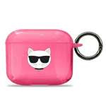 Karl Lagerfeld KLA3UCHFP AirPods 3 Hülle rosa / rosa Choupette
