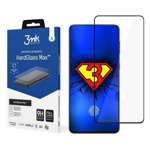 3MK Samsung Galaxy S21 Ultra G998 FullScreen HardGlass Max Schwarz Glas