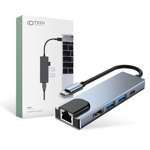 TECH-PROTECT V3-HUB ADAPTER 5IN1 GRAU