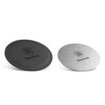 Baseus Magnet Iron Suit selbstklebende Platten für Magnethalter - Silber und Schwarz (2 Stk.)
