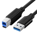 Ugreen Druckerkabel USB-A - USB-B 5Gb/s 2m schwarz (US210)